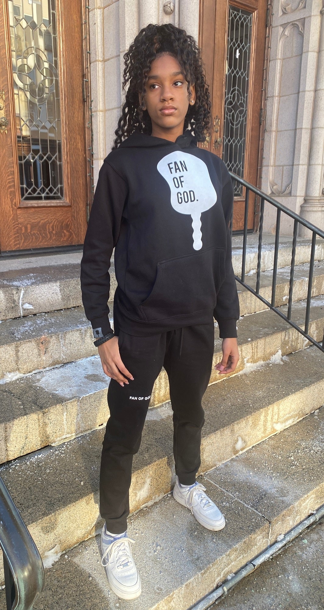 True Fan Jogger Set (Black)