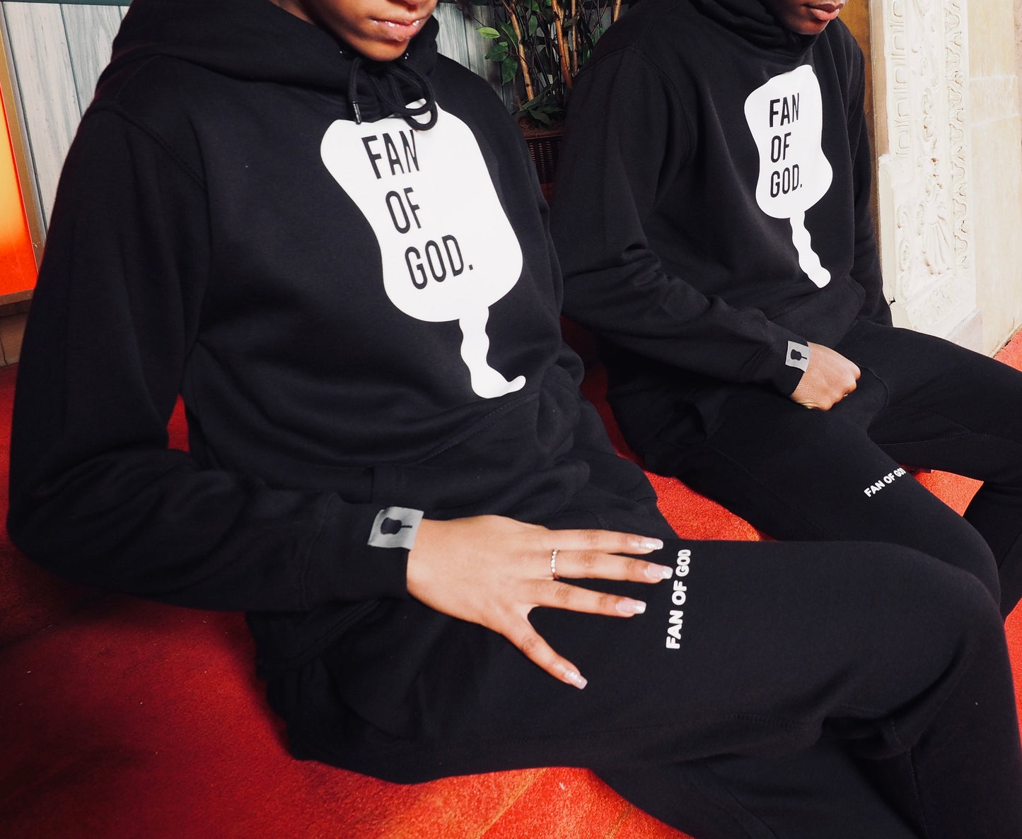 True Fan Jogger Set (Black)